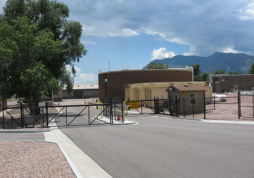 Colorado Springs Wastewater Treatment Gate #3